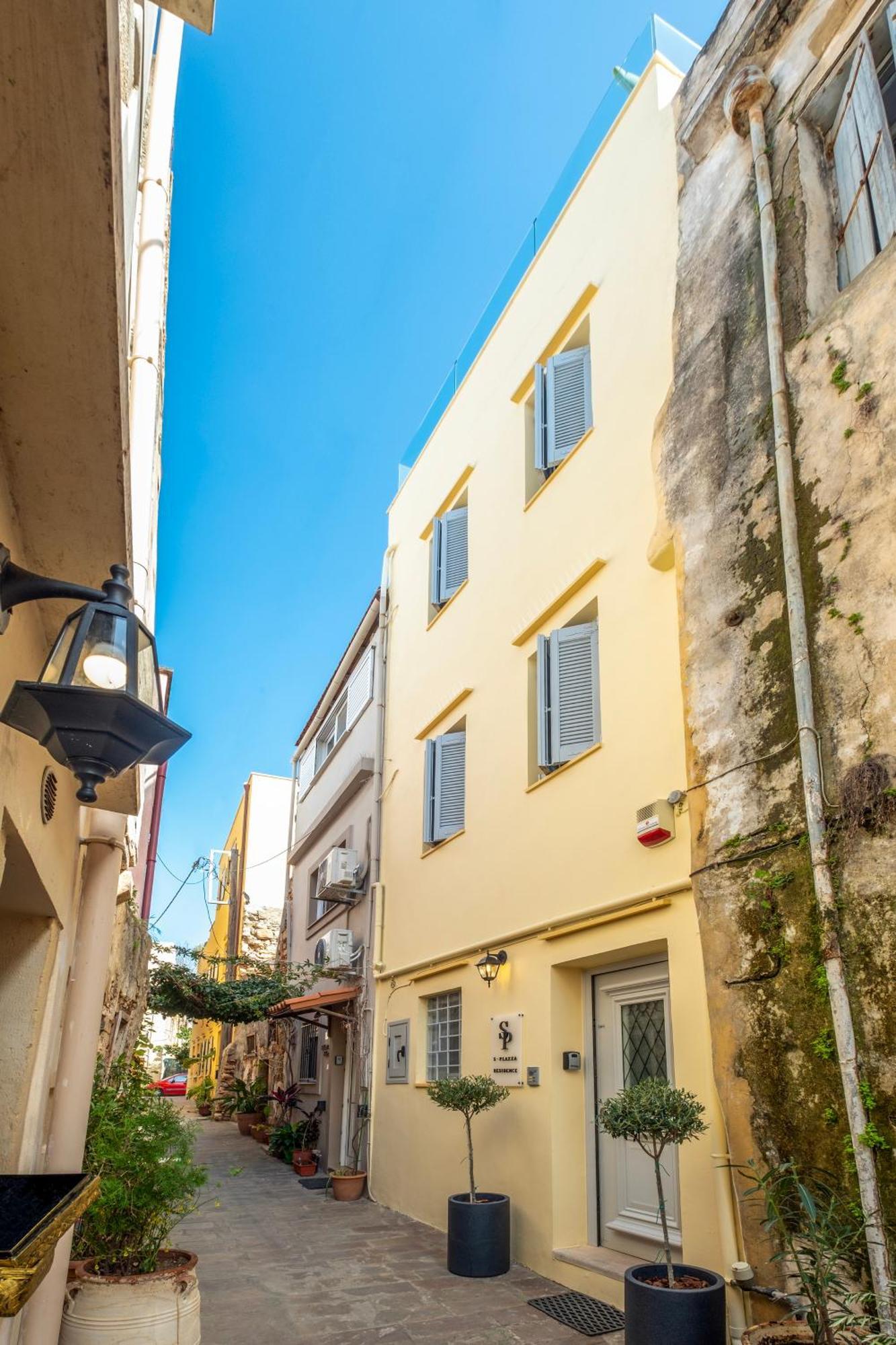 S - Plazza Residence Hriszí Aktí Haniá Kültér fotó